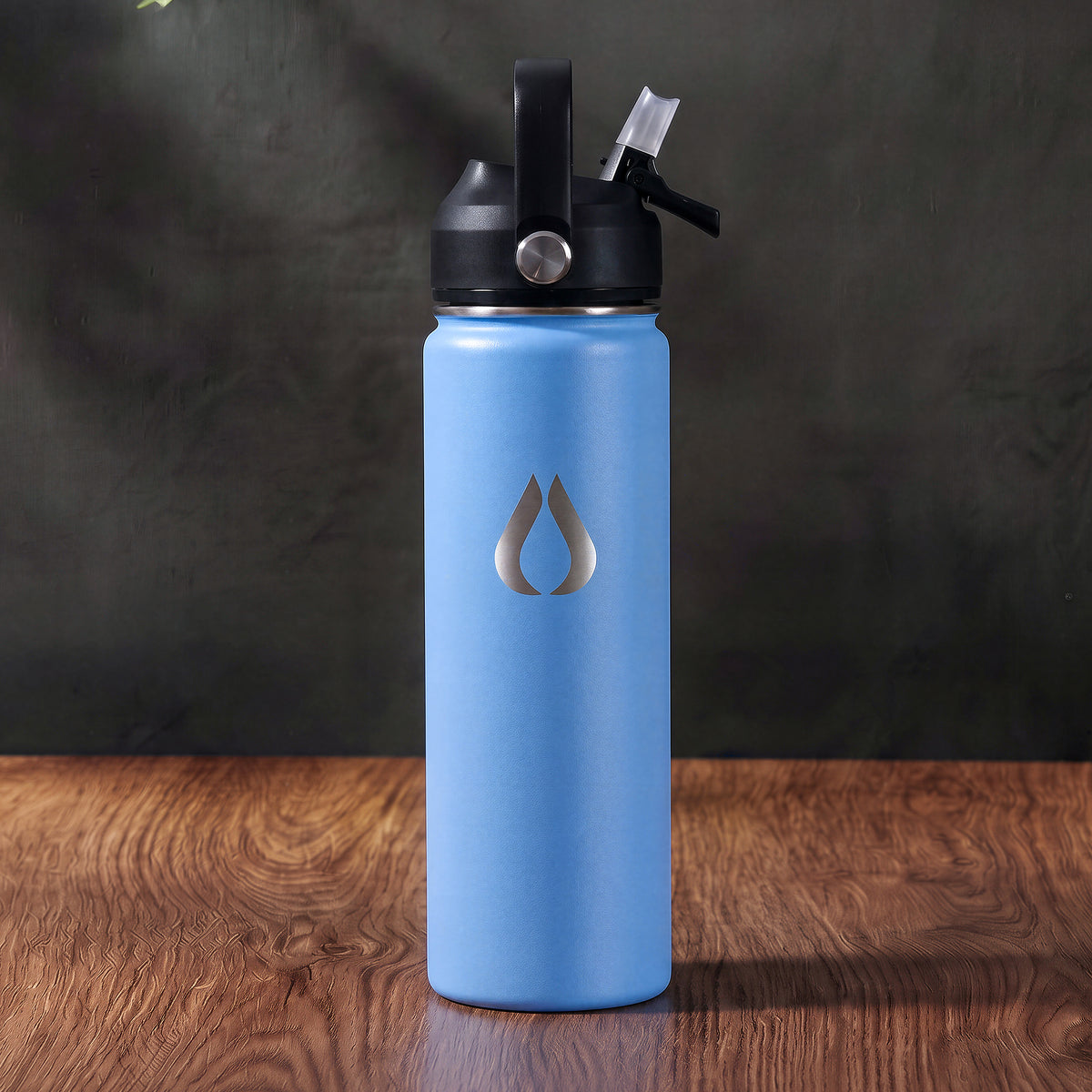 Vandflaske - 650ML - Blå