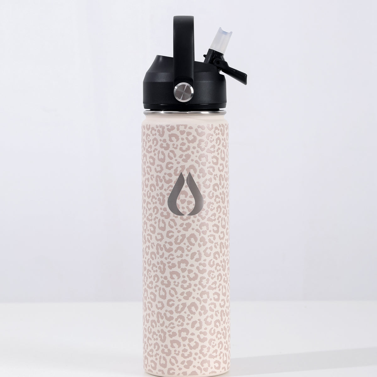 Vandflaske - 650ML - Cream Leopard