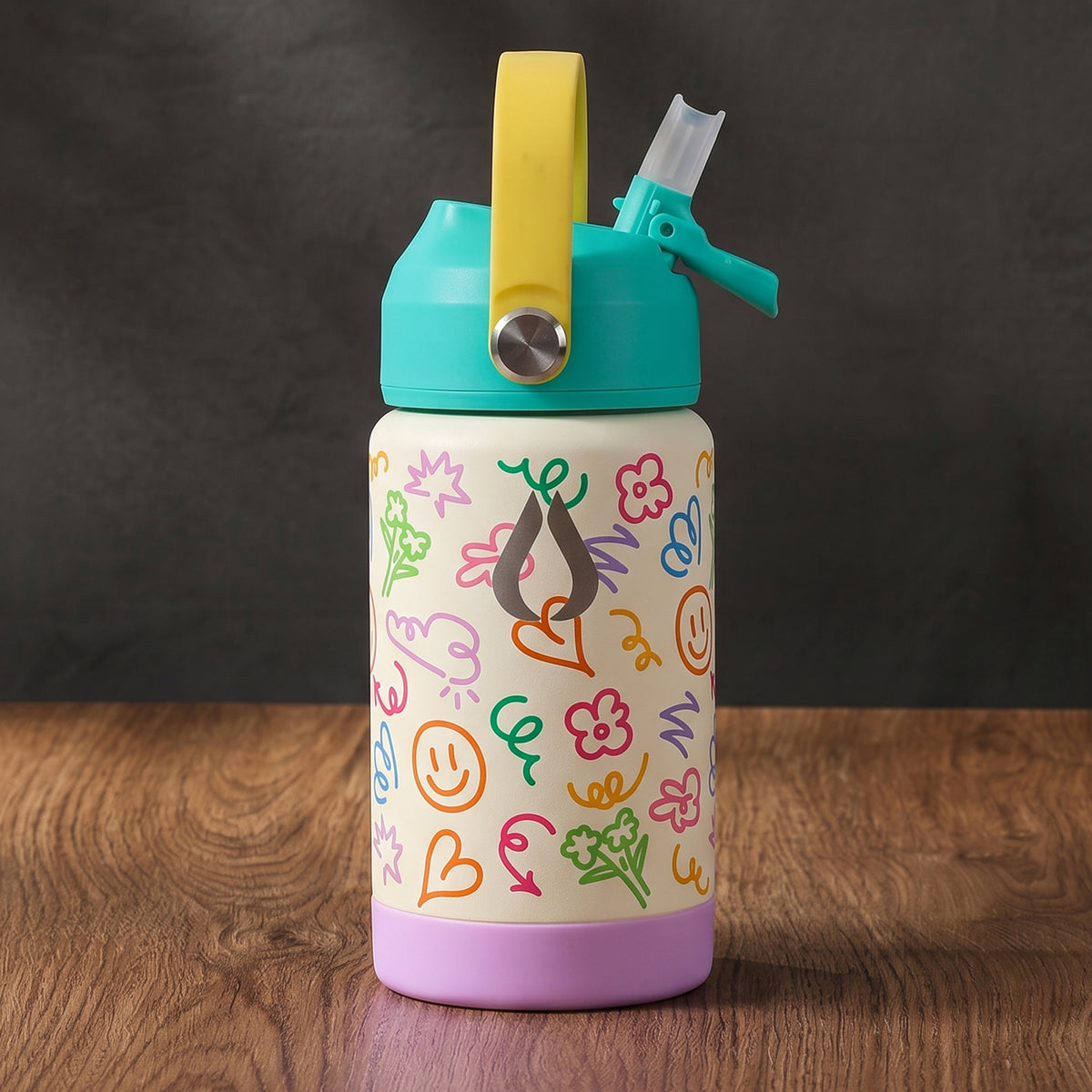 Børneflaske - 350ML - Doodles