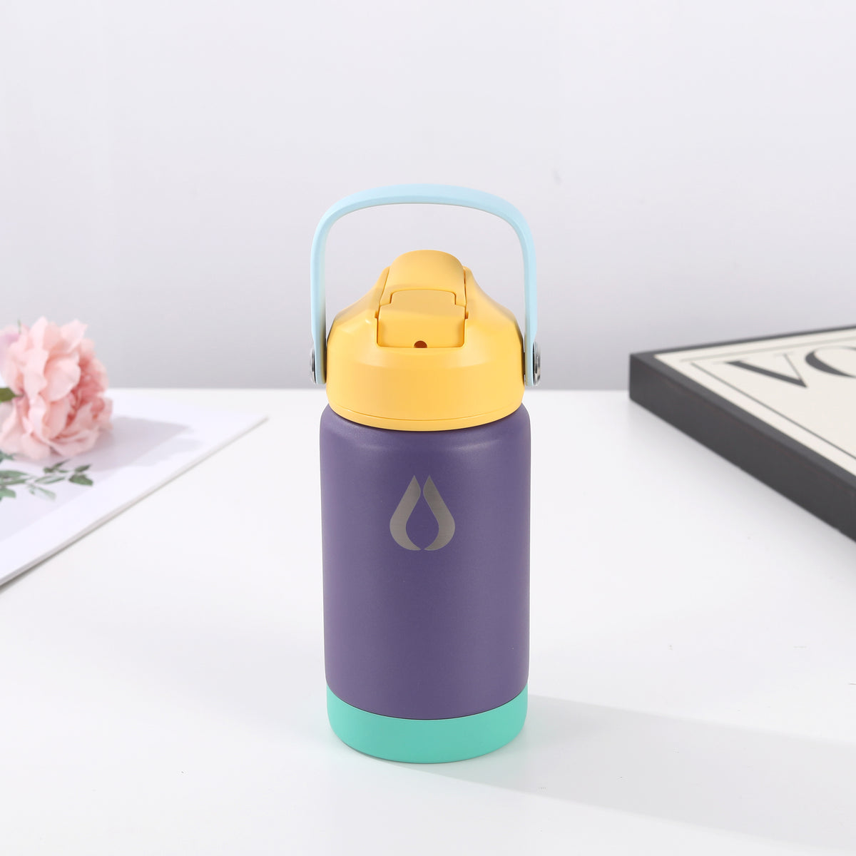 Børneflaske - 350ML - Eggplant