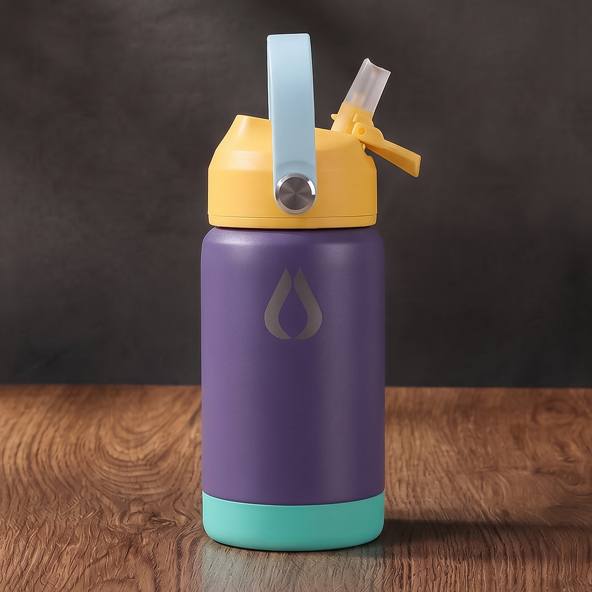 Børneflaske - 350ML - Eggplant