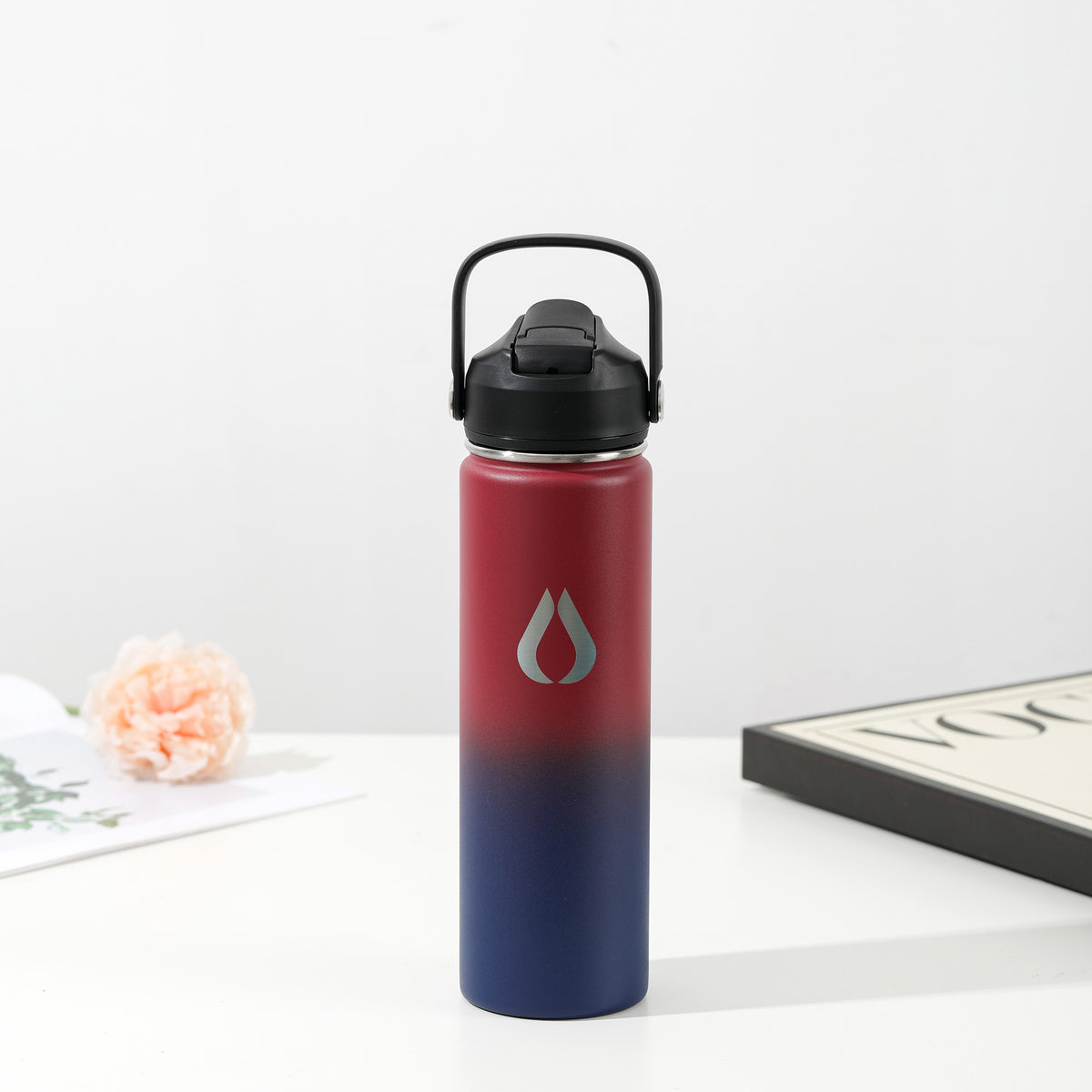 Vandflaske - 650ML - Obsidian
