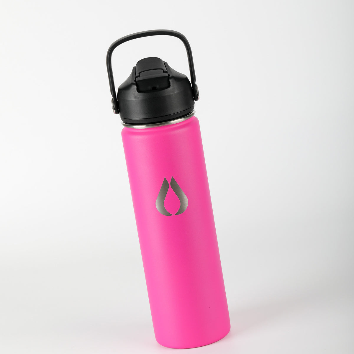 Vandflaske - 650ML - Hot Pink