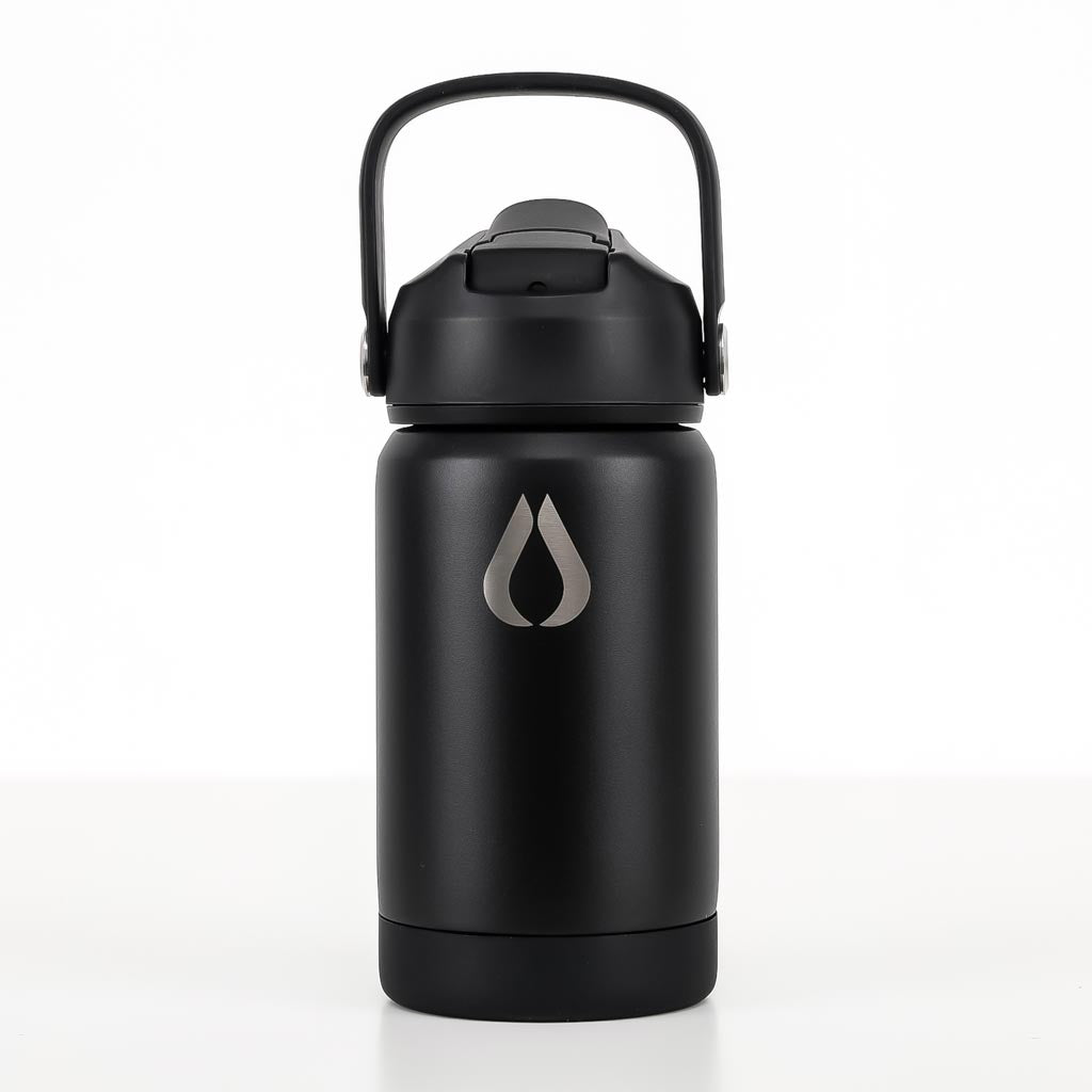 Børneflaske - 350ML - Sort