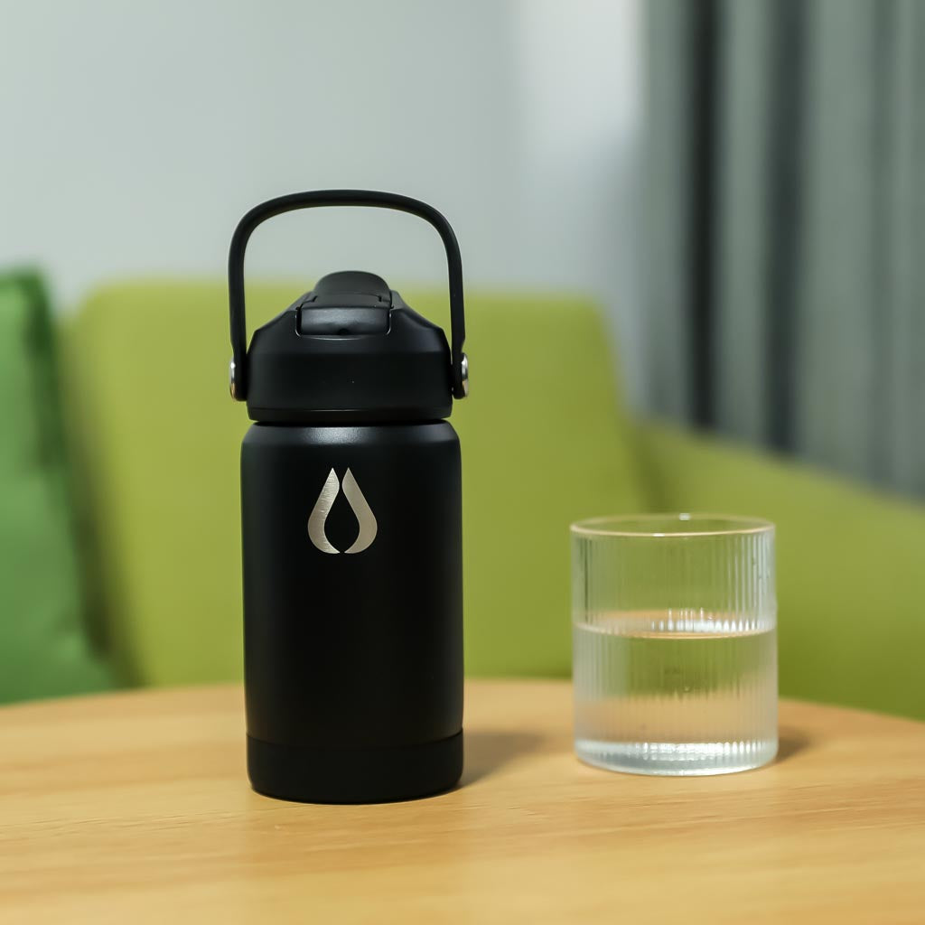 Børneflaske - 350ML - Sort