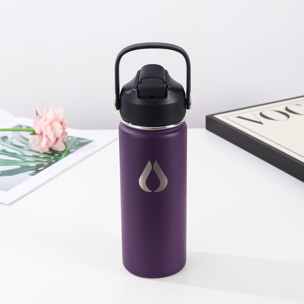 Vandflaske - 500ML - Berry