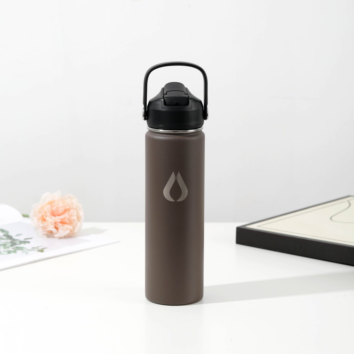 Vandflaske - 650ML - Cocoa
