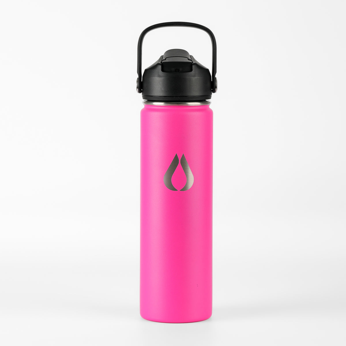 Vandflaske - 650ML - Hot Pink