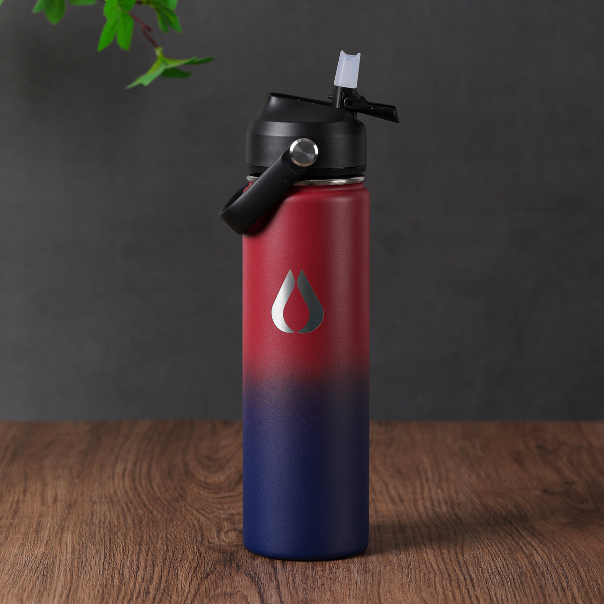 Vandflaske - 650ML - Obsidian