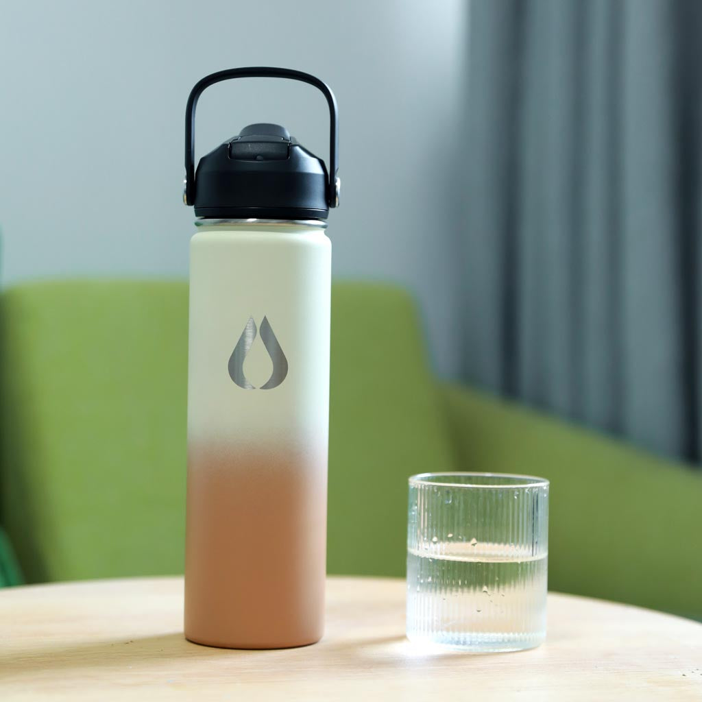 Vandflaske - 650ML - Sand