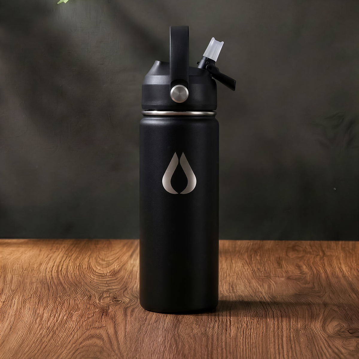 Vandflaske - 500ML - Sort